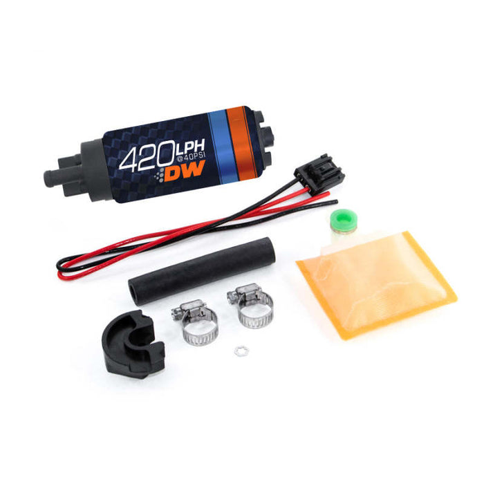 Deatschwerks DW420 420Lph In-Tank Fuel Pump w/Install Kit for 89-94 Nissan 240SX