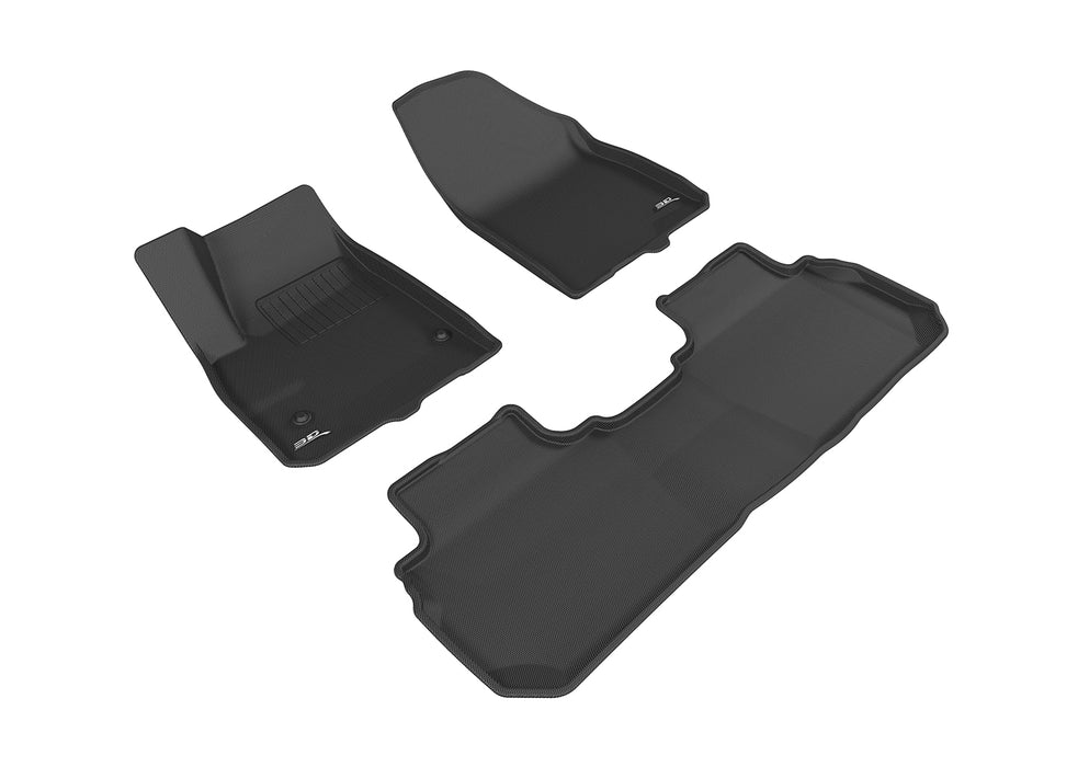 3D MAXpider Floor Mat For CADILLAC XT5 2017-2024 KAGU BLACK R1 R23D MAXpider