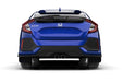 Rally Armor 17-21 Honda Civic EX / EX-L / LX (Hatchback) Red UR Mud Flap White LogoRally Armor