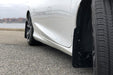 Rally Armor 16-21 Honda Civic Si Coupe Black UR Mud Flap w/ White LogoRally Armor