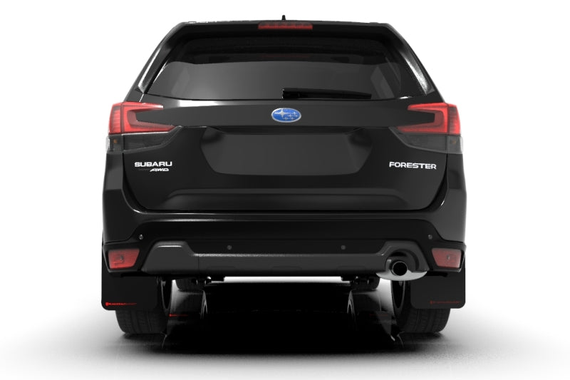 Rally Armor 19-21 Subaru Forester Black UR Mud Flap w/ Red LogoRally Armor