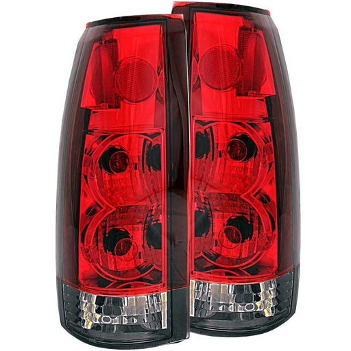 ANZO 1999-2000 Cadillac Escalade Taillights Red/Smoke G2ANZO