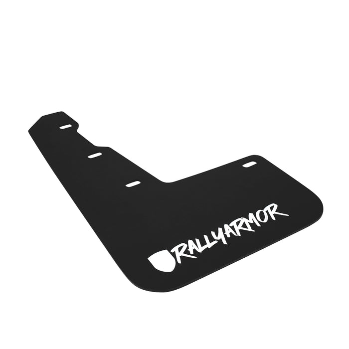 Rally Armor 15-21 Subaru WRX &amp; STI Black Mud Flap White Altered Font LogoRally Armor