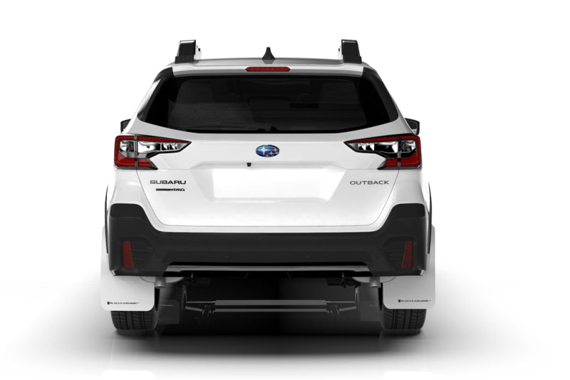 Rally Armor 20-22 Subaru Outback Black UR Mud Flap w/ Silver LogoRally Armor