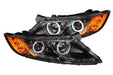 ANZO 2011-2013 Kia Optima Projector Headlights w/ Halo Black (CCFL)ANZO