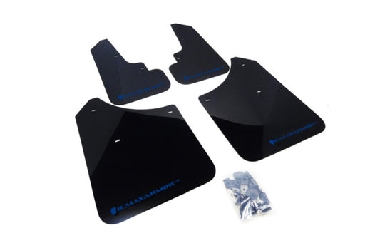 Rally Armor 03-08 Subaru Forester Black UR Mud Flap w/ Blue LogoRally Armor