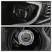 xTune 09-14 Acura TSX Projector Headlights - Light Bar DRL - Black (PRO-JH-ATSX09-LB-BK)SPYDER