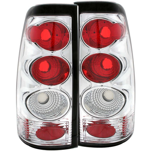 ANZO 1999-2002 Chevrolet Silverado 1500 Taillights ChromeANZO