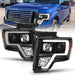 ANZO 2009-2014 Ford F-150 Projector Light Bar H.L Black AmberANZO