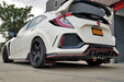 Rally Armor 17-21 Honda Civic Type R Black UR Mud Flap w/ Blue LogoRally Armor