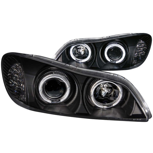 ANZO 2000-2004 Infiniti I30 Projector Headlights w/ Halo BlackANZO