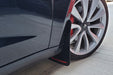 Rally Armor 17-22 Tesla Model 3 Black UR Mud Flap w/ Red LogoRally Armor