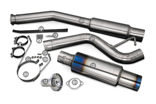 Tomei Exhaust Replacement Part Muffler #3 For GTR R33 TB6090-NS05BTomei USA