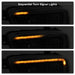 xTune Toyota Tacoma 16-18 DRL Light Bar Projector Headlights - Black PRO-JH-TTA16-LBDRL-BKSPYDER