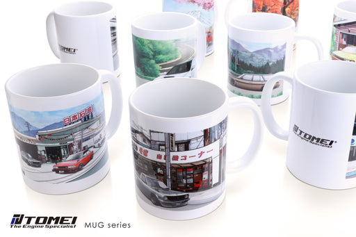 Tomei x Osamu Aida Ceramic Coffee Mug GRB Impreza Akagi TougeTomei USA