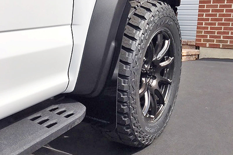 Rally Armor 17-20 Ford F-150 Raptor Black UR Mud Flap w/ Dark Grey LogoRally Armor