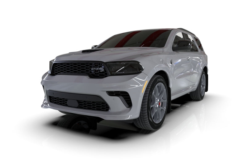 Rally Armor 16-22 Dodge Durango GT / RT / SRT / SXT Black UR Mud Flap Grey LogoRally Armor