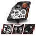 ANZO 2007-2012 Nissan Sentra Projector Headlights BlackANZO