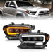 ANZO 16-22 Toyota Tacoma SR/SR5 ONLY Full LED Proj Headlights w/Light Bar Seq. Blk w/Initiation LgtANZO