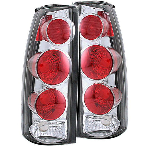 ANZO 1999-2000 Cadillac Escalade Taillights Chrome 3D StyleANZO