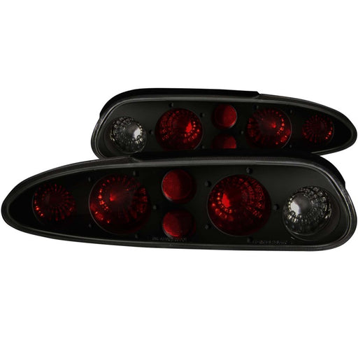 ANZO 1993-2002 Chevrolet Camaro Taillights Dark SmokeANZO