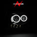 ANZO 2005-2011 Toyota Tacoma Projector Headlights w/ Halo BlackANZO