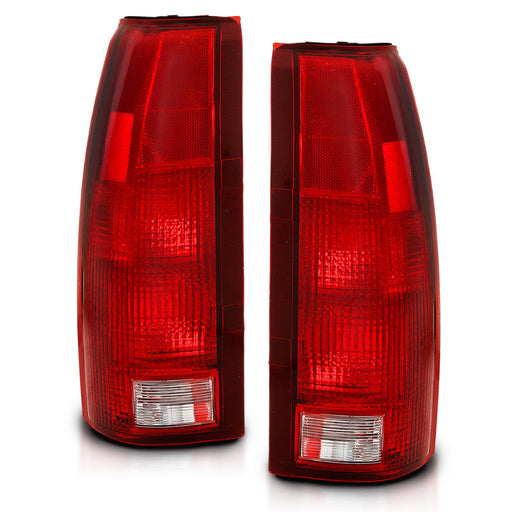 ANZO 1988-1999 Chevy C1500 Taillight Red/Clear Lens (OE Replacement)ANZO