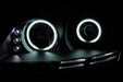 ANZO 2006-2009 Volkswagen Rabbit Projector Headlights w/ Halo Black (CCFL)ANZO