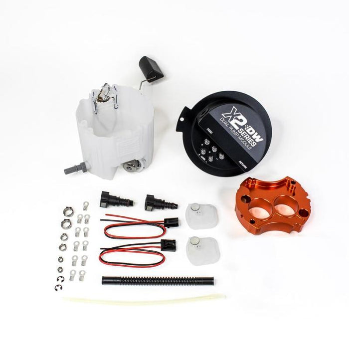 DeatschWerks 10-15 Chevy Camaro LS 3.7 V6/ SS LS3 X2 Series Fuel Pump ModuleDeatschWerks