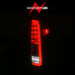 ANZO 2005-2021 Nissan Frontier LED Taillights Black Housing/Clear LensANZO