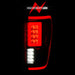 ANZO 21-23 Ford F-150 LED Taillights Seq. Signal w/BLIS Cover - Black (For Factory Halogen ONLY)ANZO