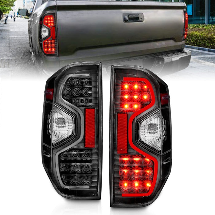 ANZO 2014-2015 Toyota Tundra LED Taillights BlackANZO