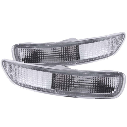 ANZO 1993-1997 Toyota Corolla Euro Parking Lights ChromeANZO