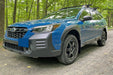 Rally Armor 2022 Subaru Outback Wilderness Black Mud Flap Blue LogoRally Armor