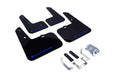 Rally Armor 12-18 Hyundai Veloster Black UR Mud Flap w/ Blue LogoRally Armor