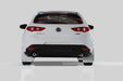 Rally Armor 19-22 Mazda3 GT Sport Hatch Black UR Mud Flap w/ Dark Grey LogoRally Armor